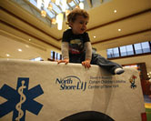 Cohen Children's Medical Center of New York sponsored a mall play area to build brand awareness and to conduct wellness education